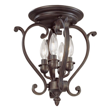 Millennium Semi-Flush Ceiling Mount 1224-RBZ